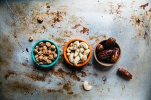 Dates, nuts and seeds