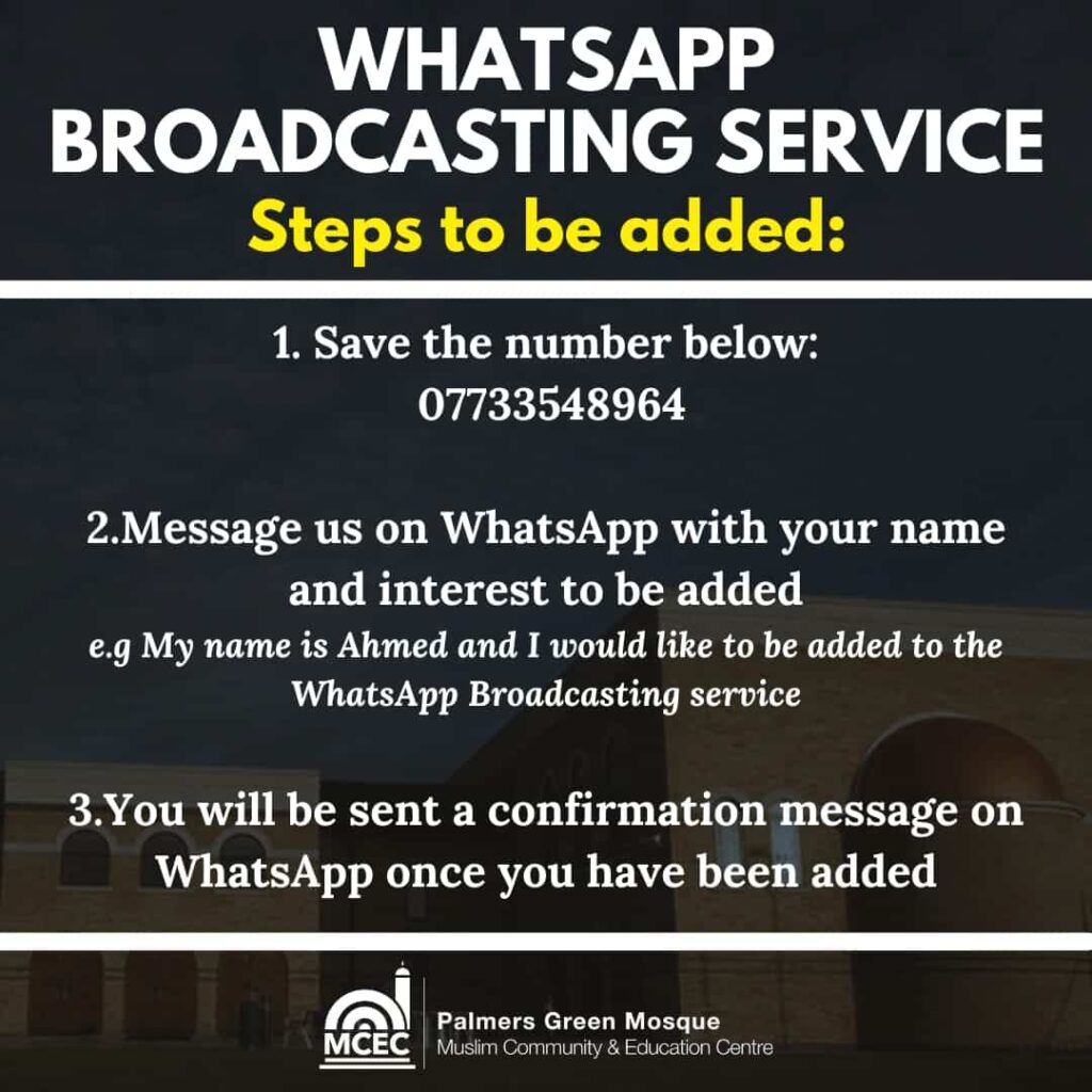 WhatsApp Broadcasting service:
