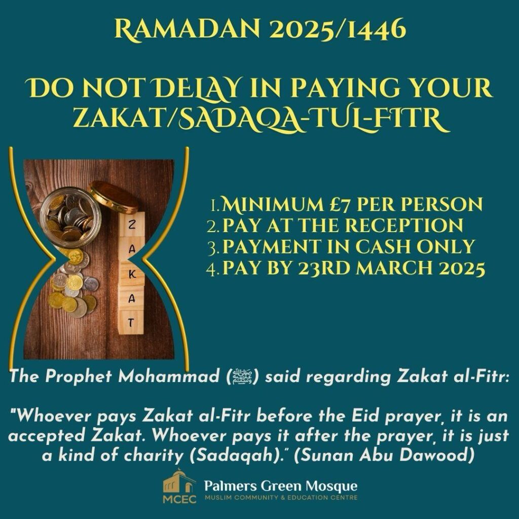 Zakat/Sadaqa-Tul-Fitr